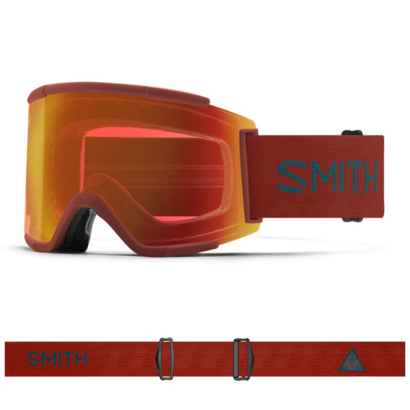 Squad XL Terra Flow + ChromaPop™ Everyday Red Mirror - SnowTech - Goggles