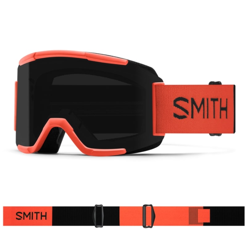 Smith Squad Poppy + ChromaPop Sun Black Lens - SnowTech - Goggles