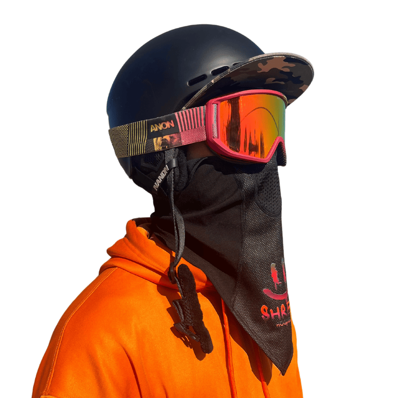 Scaldacollo A-PRO Antivento E Antisudore - Passamontagna Per Moto, Sci E Bici - Nero
