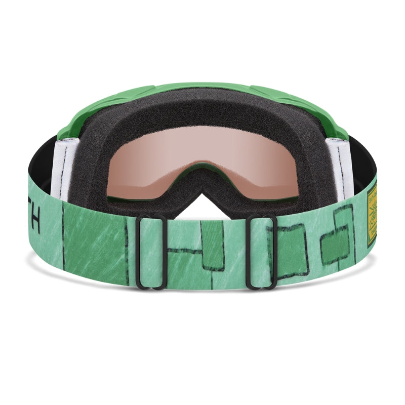 Πράσινη Παιδική Μάσκα Σκι Smith Gambler - SnowTech - Kids Goggles