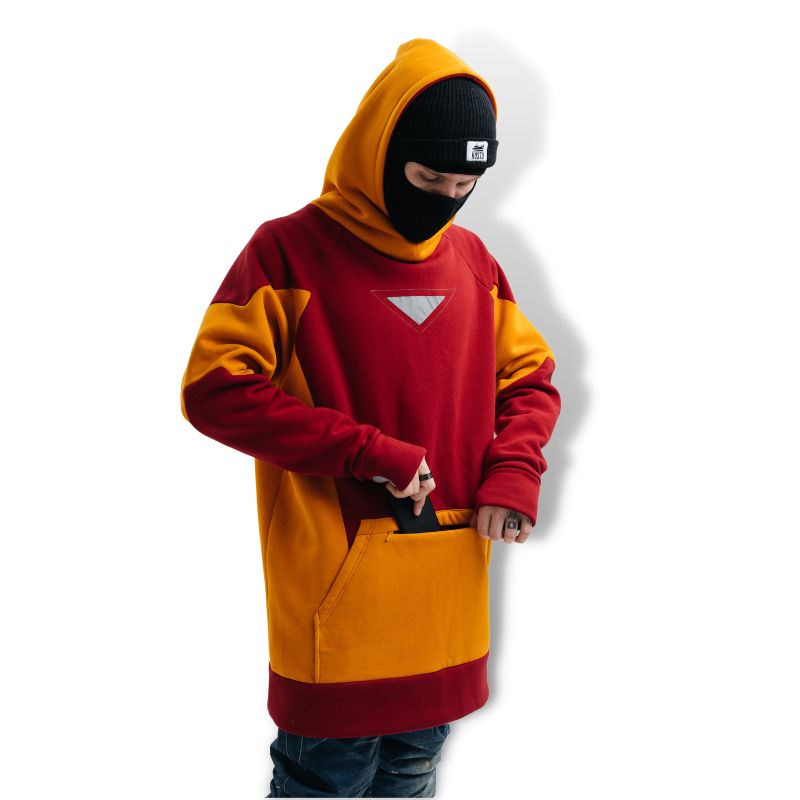 Iron Man Snowboard Hoodie SWH 003 - SnowTech - Snowboard Hoodie