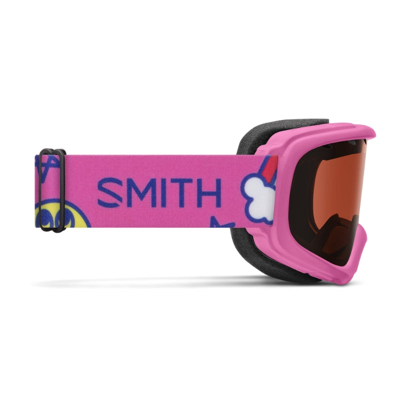 Ρόζ Παιδική Μάσκα Σκι Smith Gambler - SnowTech - Kids Goggles